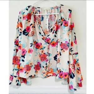 Anthro, Yumi Kim wanderlust blouse Med